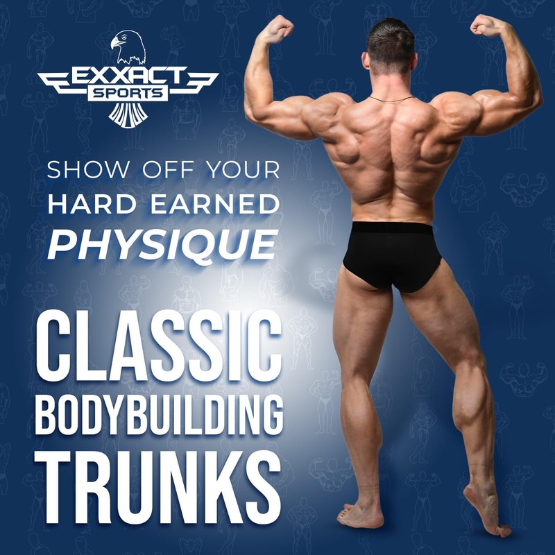 Exxact Sports Classic Bodybuilding Posing Trunks - IFBB NPC Classic