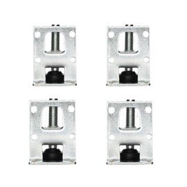 Dsadrwq 4 Pcs Table Legs Furniture Feet Adjustable Feet Levelers Heavy Duty Furniture Leg Levelers for Workbench Cabinet Pool Table Bench Machine Cabinet Refrigerator Feet
