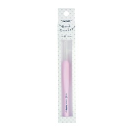 Tulip Sucre Bead crochet hook soft grip 1.00mm - 1pc