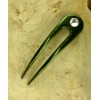 One Item - Anodized Aluminum Two Prong Curved 4.5" length