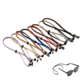 LeTradeJP Glasses Band, Sports, Glasses, Strap, Anti-Slip, Anti-Slip, Adjustable, Lightweight, Glasses Band, Sports, Unisex (Pack of 8)