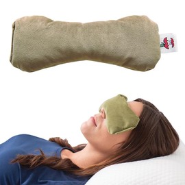 Core Products MicroBeads Dry Eye Compress Microwave Activated, Fast Acting to Help Oil Gland Function, Dry Eye, Microwave Heating Pad, Plush Fabric, Reusable, Made in USA - Color: Gray, Quantity: 1 pack