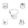 HUBEST 5pcs Universally Applicable Airbrush Needle Cap Replacement Part for