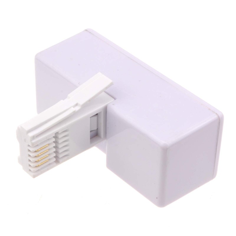 kenable BT Telephone Splitter 2 way Sockets 1 x Socket