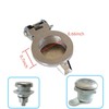 4PCS Cam Lock Dust Cover Waterproof Cover for Tool Box