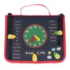 Felt Busy Board Develop Life Skills Safe Material Toddler Activity
