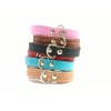 Collar Para Gato/perro Pequeño Hecho Con Piel Suave. T 0