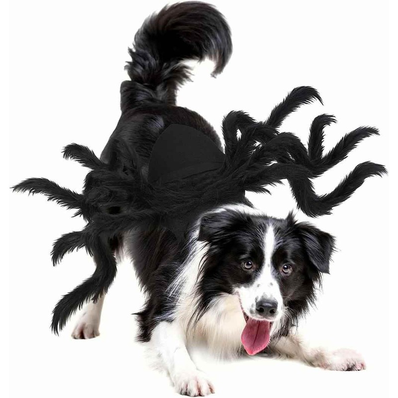 Lumadecor Spider Pet Costume - Cosplay Costumes with Adjustable Velcro