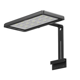 38W 24/7 RGBW Fish Tank Light,clip on aquarium led light, Auto Sunrise-Daylight-Fishlight-Blue light-Moon light-Sunset with Timer Controller for 12"-29" fish planted Tank,full spectrum aquarium light