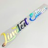 Limited Edition Sticker Hologram Car Sticker Tuning Sticker Rainbow Colours