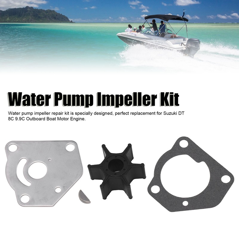4PCS Water Pump Impeller Repair Kit Efficient Performance 17400 92D01