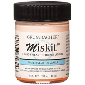 Grumbacher Miskit Liquid Frisket-1.2oz