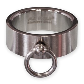 Fly Style 'Ring of O' made of stainless steel – slave ring – finger ring for men and women jewellery, Stainless Steel