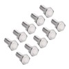 sourcing map 1/4-20x5/8" Hex Bolts 304 Stainless Steel Hexagon Screw