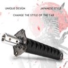 HTRACING Katana Gear Shift Knob Samurai Sword Shifter Knob Universal