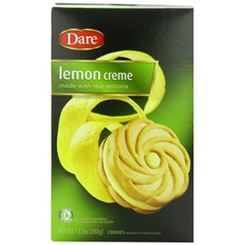 Dare Ultimate Lemon Creme Filled Cookies, 290g/10.2oz, (Imported from Canada)