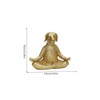 Leheybia Meditation Statue - Dog Yoga Pose Statue, Garden Decor,