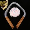 18pcs Wooden Knitting Needles Set Double Point Circular Knitting Needle