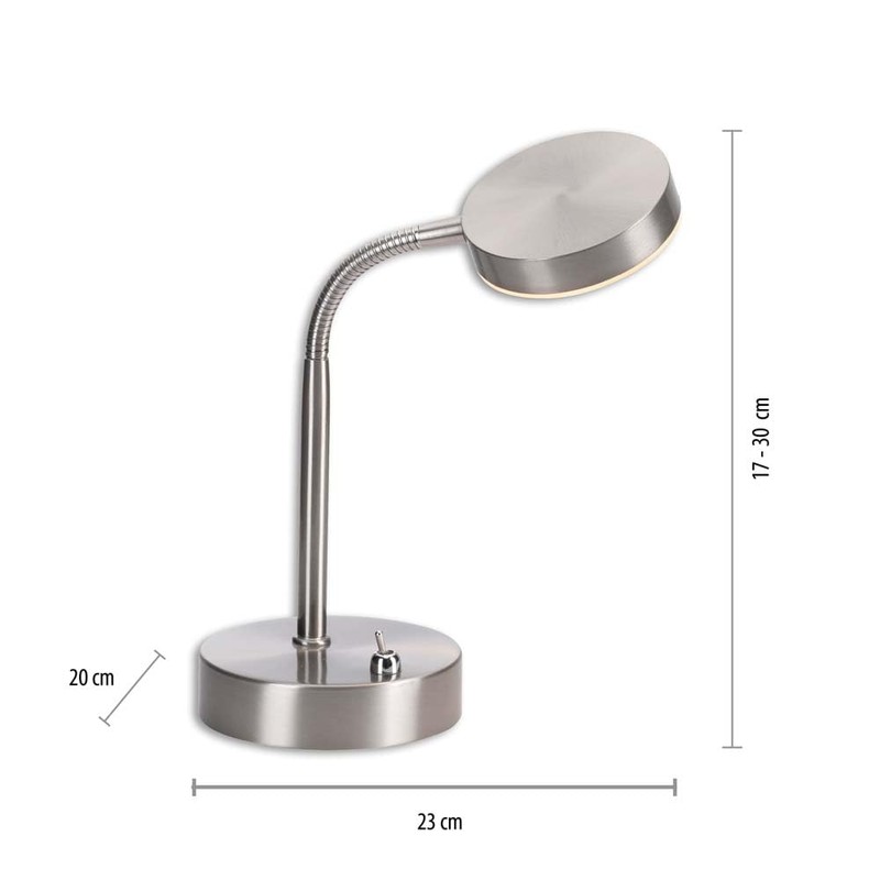 Just Light Flexo LED Table Lamp Desk Lamp Reading Light