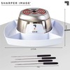 SHARPER IMAGE Electric Tabletop S'mores Maker for Indoors, 6-Piece Set,
