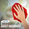 Microfiber Cleaning Cloth, Large Size 40x40cm, Super Absorbent Lint Free