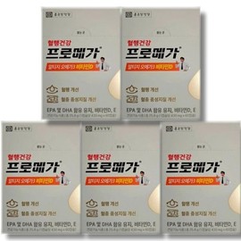 Promega [Half Club] Promega Altige Omega 3 Vitamin D 430mg 60 capsules 5 units 5 boxes / [하프클럽]프로메가 알티지 오메가3 비타민D 430mg 60캡슐 5개 5박스