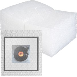 50 Pcs Clear Bubble Out Bag 12X14 Inch, Bubble Pouches Wrap for Shipping, Double Walled Cushioning Bags for Moving, Packing and Extra Protecting Fragile Item