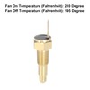 Unifizz Universal Automotive Radiator Engine Cooling Fan Temperature Thermo Sensor