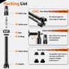 RACEDUEL Tubeless Valve Stems Presta Valves Stem Aluminum 44MM/60MM/80MM