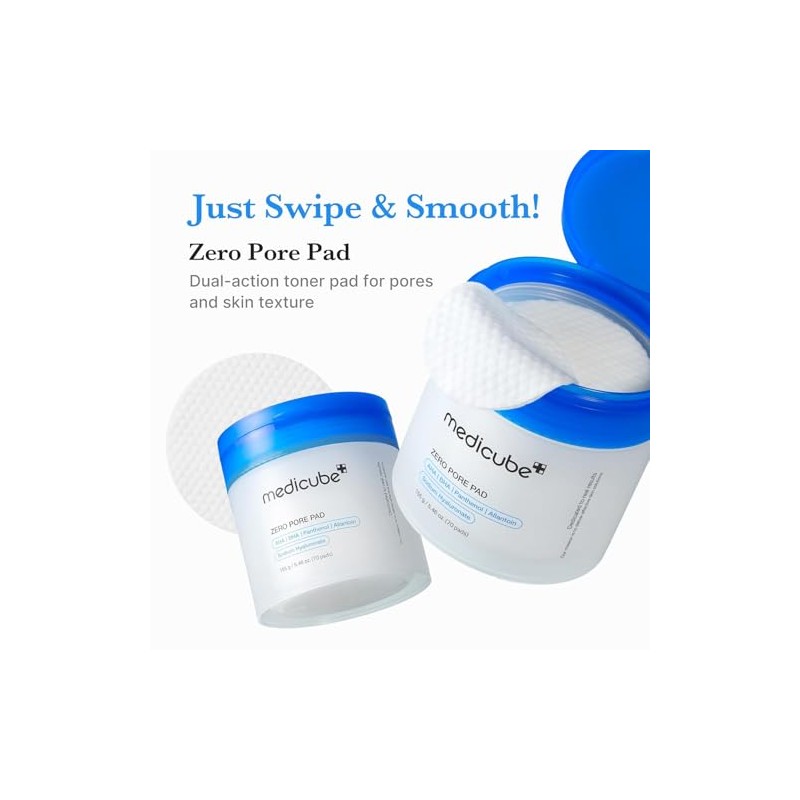 Medicube Zero Pore Pad 155 gramos Pads para piel grasa