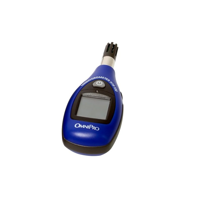 OmniPro Mini Hygrometer H16-100, Compact Digital Humidity and Temperature Measurement