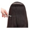 Training Head Maniqui Cabeza Cabello Natural Negro 55 Cm Training