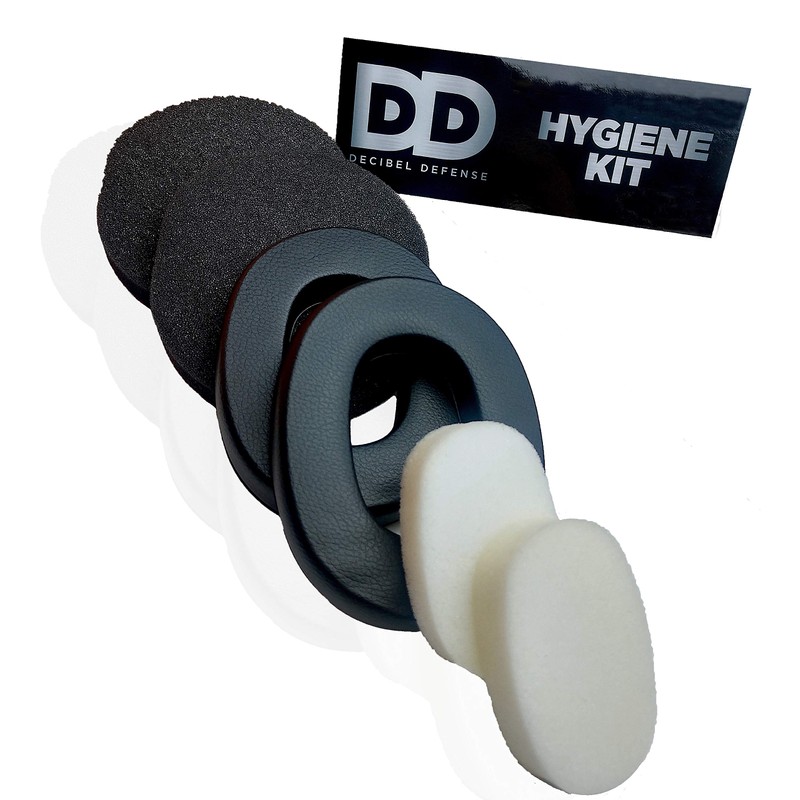 DECIBEL DEFENSE Ear Muffs Replacement Cushions and Foam Liners -
