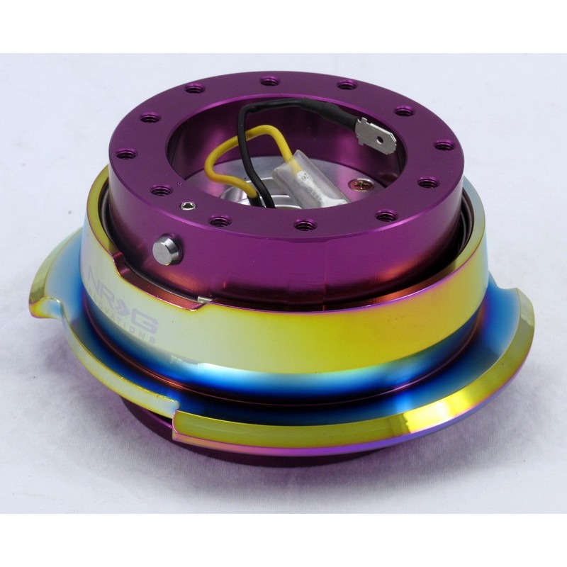 NRG Innovations SRK-280PP/MC Quick Release (Purple Body/Titanium Chrome Ring)