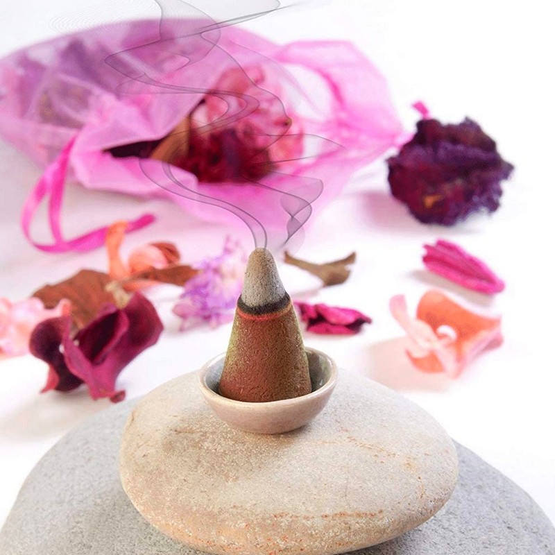 10 PALO Santo Incense Cones - Incense Cones, 100% Natural,