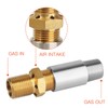EXCELFU Fire Pit Installation Kit with 1/2" Chrome Key Valve,