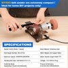 SI FANG Electric Mini Belt-Sander Knife Sharpener, 7 Speeds Portable