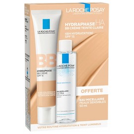 La Roche-Posay Hydraphase HA BB Cream SPF15 40 ml + Free Micellar Water 50 ml