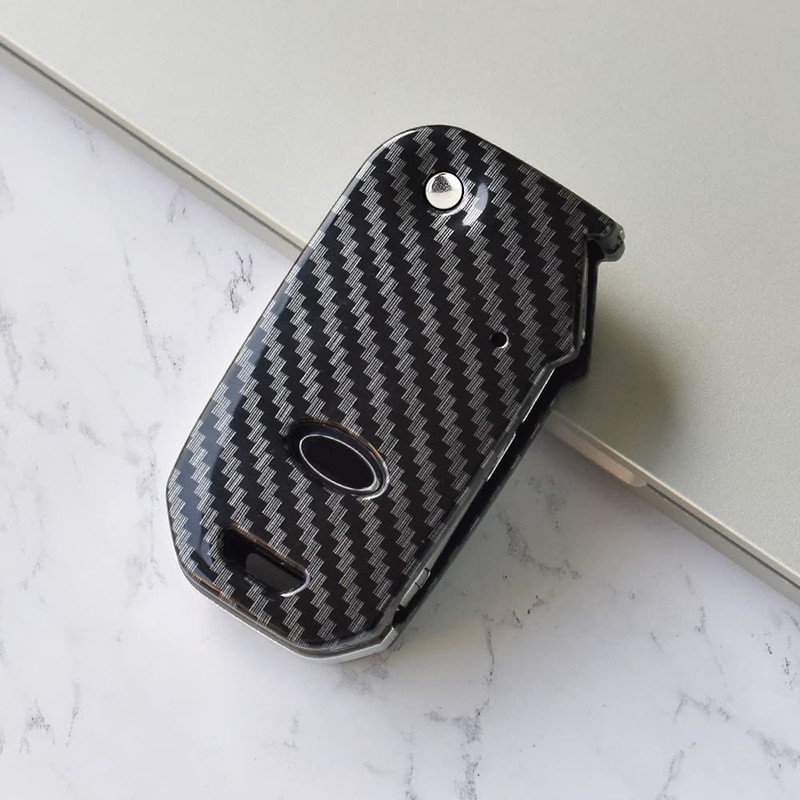 ontto Key Fob Cover for Kia Flip Remote Stylish Key