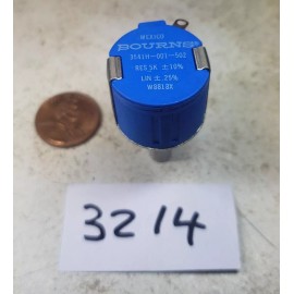 Bourns New! Bourns 35401H-001-502 5K 10 Turn .25% Lin Potentiometer