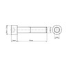 M4 (4mm x 40mm) Allen Socket Cap Head Screws –