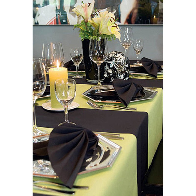 Duni Classic Napkins Black 40 x 40 cm Pack of