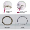 CONNOISSEURS Premium 14x14 Ultrasoft Silver Jewelry Polishing Cloth Anti-Tarnish
