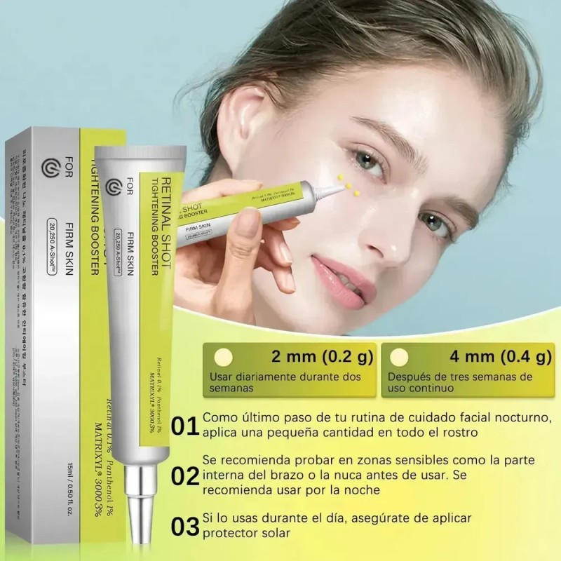 Vita A Retinal Shot Aceite Reafirmante De Retina