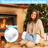 MatFirsmo Faux Fur Hand Muffs, Portable Hand Warmer Pouch with