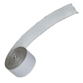 A-Team Performance Heat Shield & Thermal Tape - 1.5 in x 15 ft Roll, Silver - Radiant Barrier & Reflective Roll with High-Temp Insulation - 2000 Degree Tape - Exhaust Heat Wrap for Hoses & Wiring
