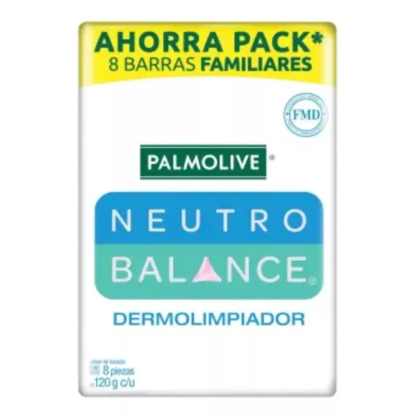 Palmolive Jabón En Barra Palmolive Neutro Balance 8 Pzas De