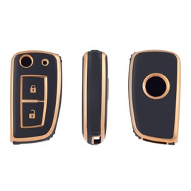 OFFCURVE Key Case Car Key Cover Key Case Protective Cover for Nissan Pulsar Micra Juke Qashqai X-Trail Rogue Murano Maxima Altima Geniss Quest Tiida Pathfinder Kicks