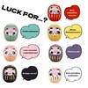 EDOYA Daruma Dolls (Set of 7) Japanese Good Luck Fortune