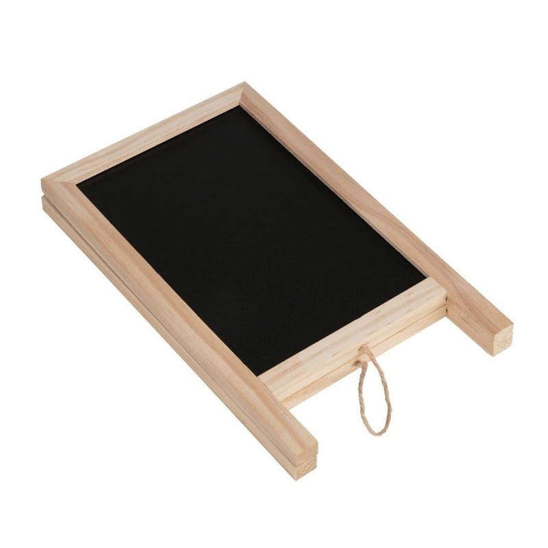 Olympia Mini Folding Menu Board 250x150mm - Easy Wipe, Durable,